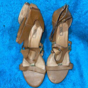 XOXO Tan Sandals